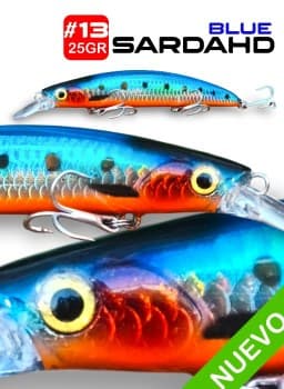 Minnow Sarda Pink 13cm - 25gr.