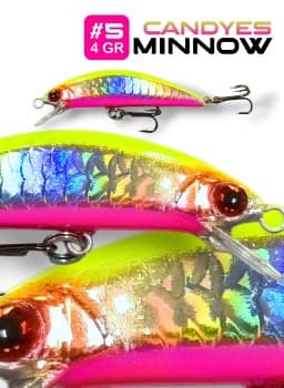 Minnow Bagre Dorado 8cm  - 12gr.