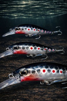 Minnow Sicario Plateado 8cm  - 12gr.