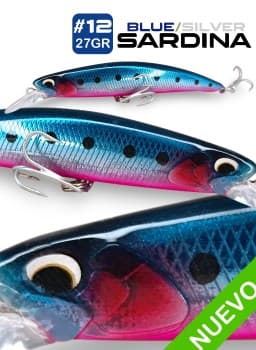 Minnow Sardina Blue/Silver 12cm - 27gr.